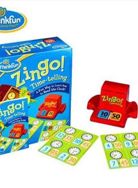 Thinkfun眼明手快英语单词Zingo游戏儿童益智玩具专注反应力