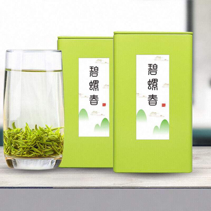 碧螺春2025年新茶叶 明前特级苏州东山炒青 毛尖草青绿茶春茶