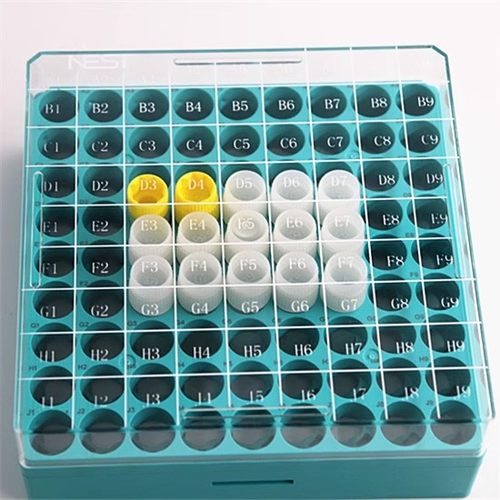 nest 耐思冻存盒 81格PC冻存盒 冷冻盒 带数字616021