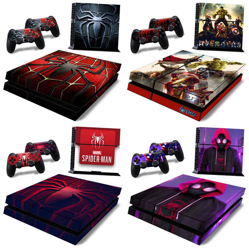 适用于PS4贴纸 游戏机贴纸 电影主题系列2彩贴 保护膜 易贴不留