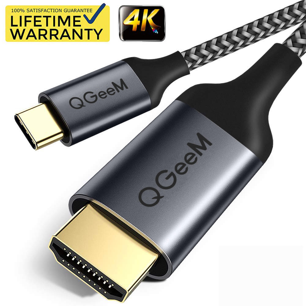 usb type c转hdmi转接器4k60hz/30hz高清线连接手机笔记本电脑电