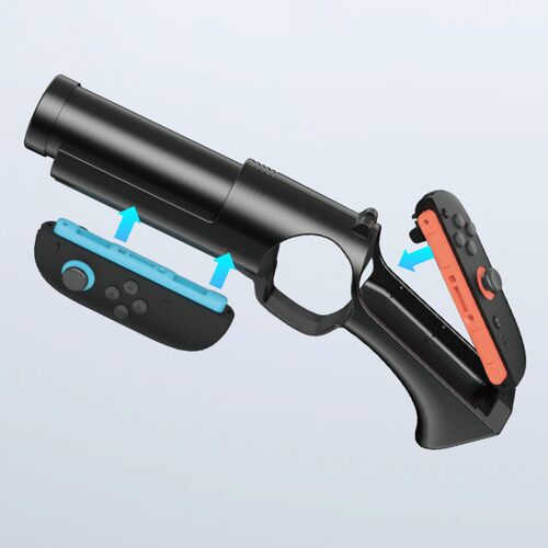 适用switch2 NS2体感游戏枪托便捷安装PC材质耐摔FPS射击游戏手把