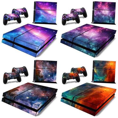 ps4贴纸 游戏机贴纸 热销 系列 星空主题彩贴 保护膜 易贴不