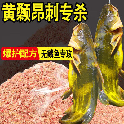 野钓黄辣丁饵料专攻黄颡诱饵黄骨鱼昂刺鱼嘎鱼鲶鱼浓腥鱼料打窝料