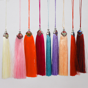 彩色流苏祥云挂穗新年春节喜庆福桶年宵花礼盒灯笼挂坠挂饰小挂件
