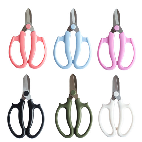 多功能花艺剪鲜花剪花束花杆花枝玫瑰花郁金香剪刀带锯齿花店工具