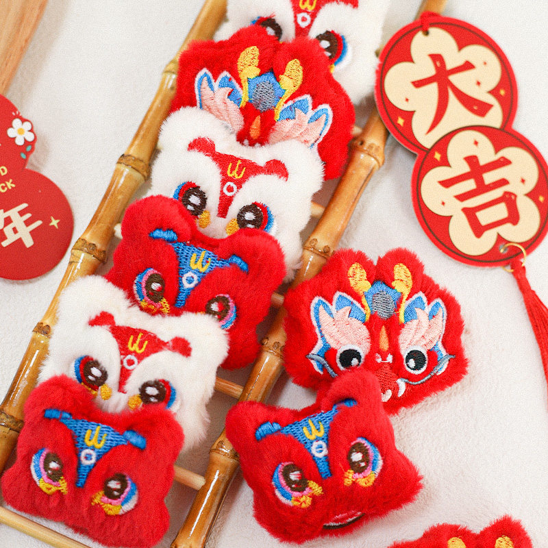 年宵花礼盒中国风桶配饰装饰图片