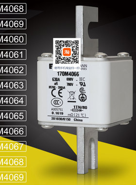 bussmann保险170M4064 4065 170M4066 4067 170M4068 4069熔断器