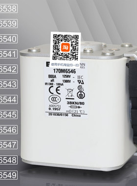 BUSSMANN熔断器170M6538 6539 170M6540 6541 170M6542 6543保险