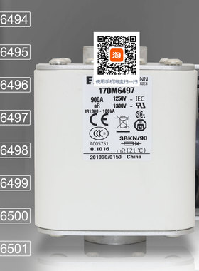 170M6494 6495 6496 170M6497 6498 6499 170M6500 6501熔断器