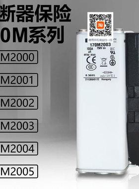 熔断器保险170M2000 2001 2002 170M2003 2004 2005直流熔断器