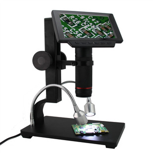 安东星新款 显微镜工业检修手机维修钟表ADSM302 高清5寸大屏数码