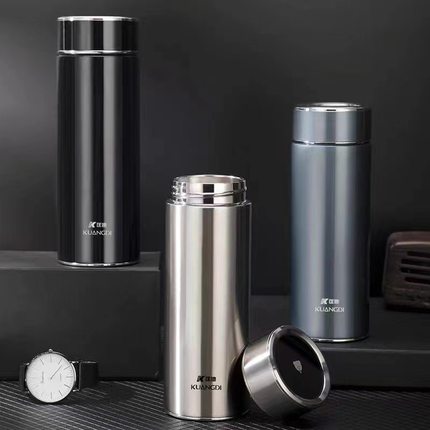 匡迪华象5170号真空304不锈钢内胆男女士商务家用保温水杯