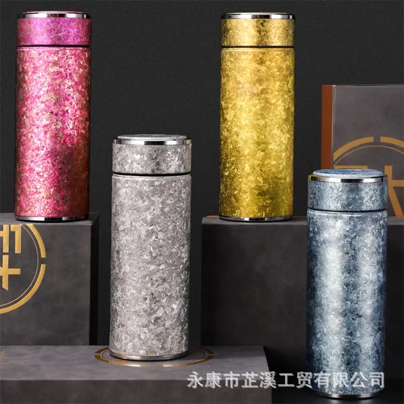 220ml纯钛保温杯内外双层真空