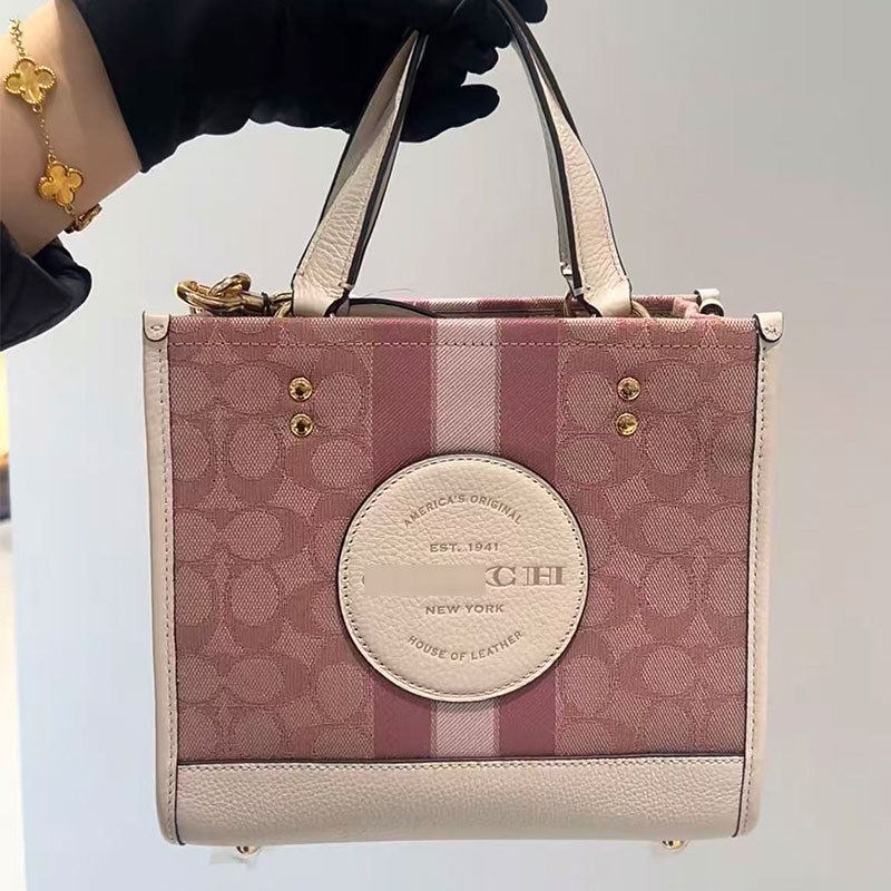 寇驰c家2025年新款Dempsey帆布托特包经典印花手提斜挎单肩购物袋,箱包皮具/热销女包/男包,托特包,淘宝优惠券,粉丝福利购,淘宝优惠卷