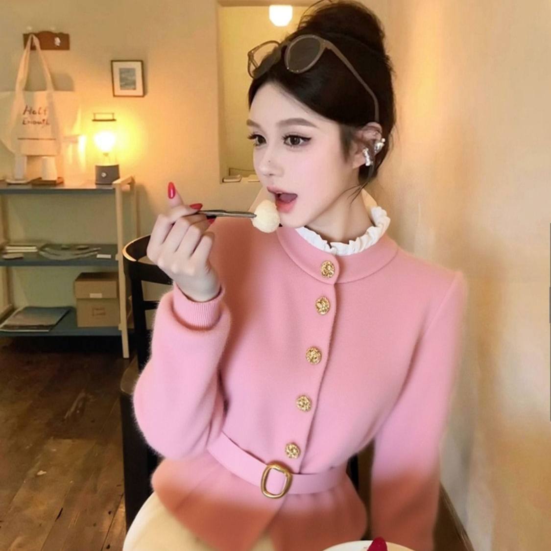 小香风短外套女2025秋冬季新款