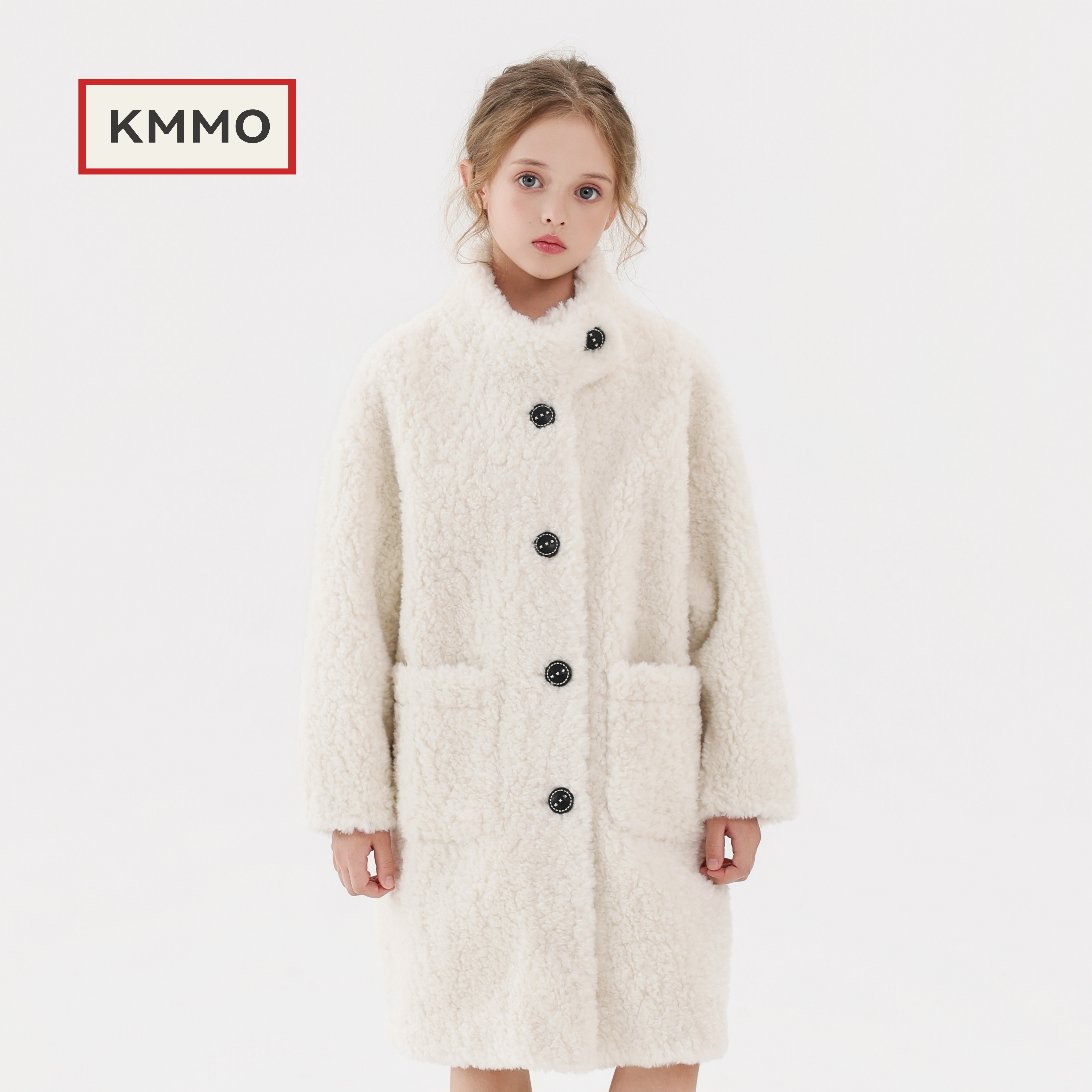 女童皮草外套2025冬季新款