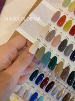 Японский нюдовый лак для ногтей в банке для маникюра, 056 оттенок