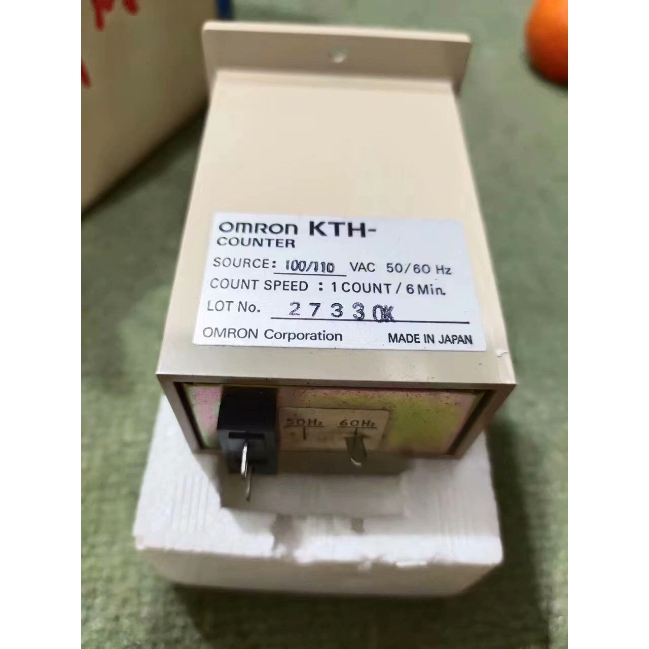 全新原包装进口欧姆龙锅炉计时器 成色如图所示议价