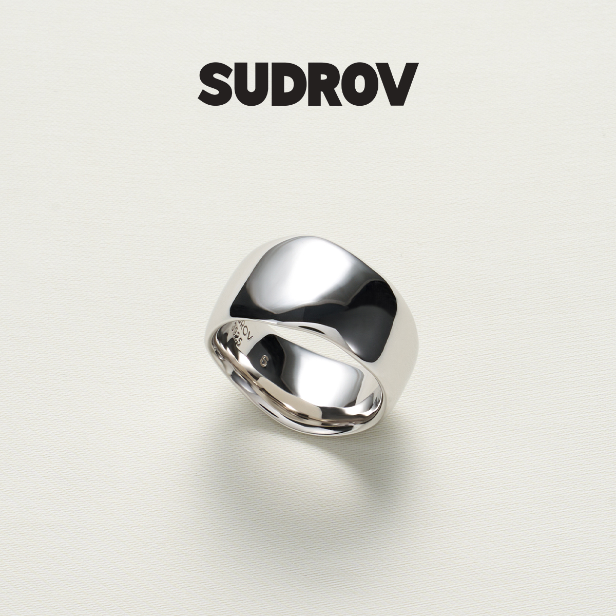 SUDROV素觉个性不规则设计尾戒