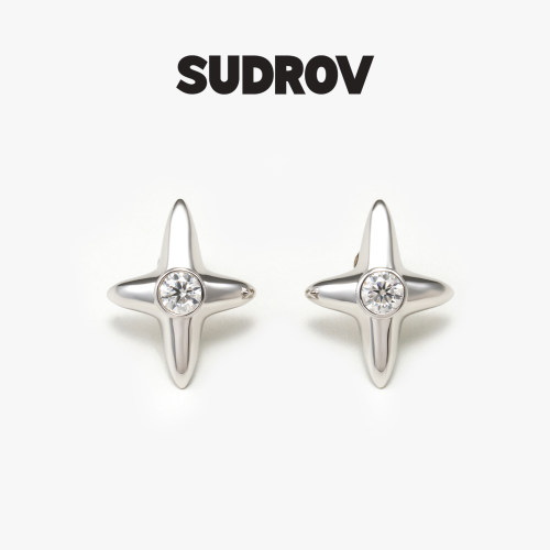 SUDROV/素觉VARIOUS STARS®繁星系列闪烁的星星耳钉简约气质耳饰