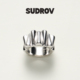 SUDROV素觉戒指 独特几何设计925银女个性 简约冷淡风指环食指戒