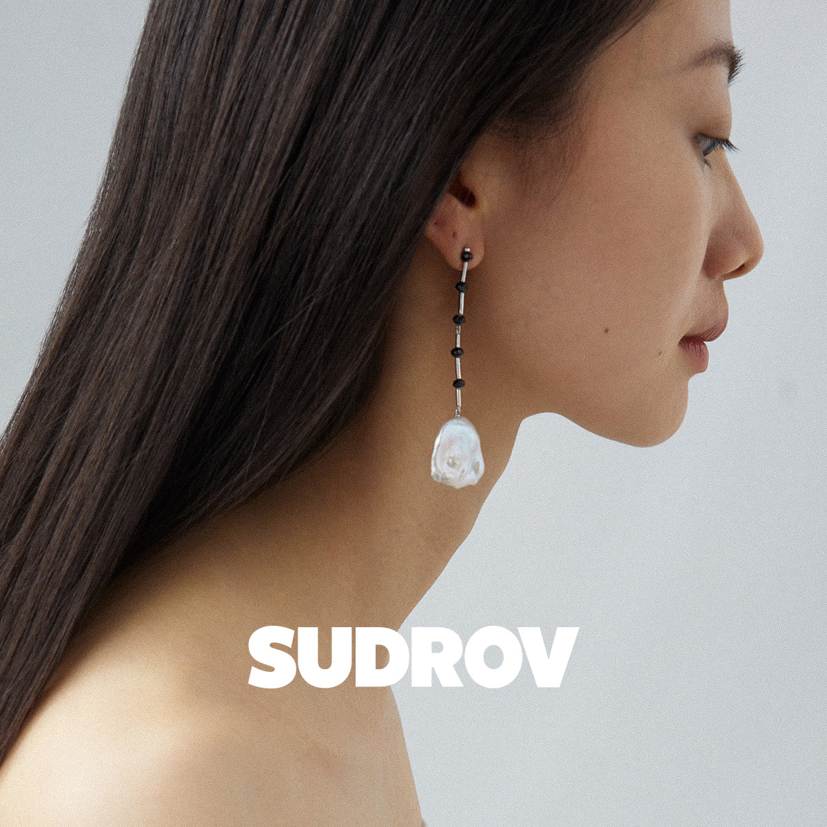 SUDROV素觉925银珍珠耳坠