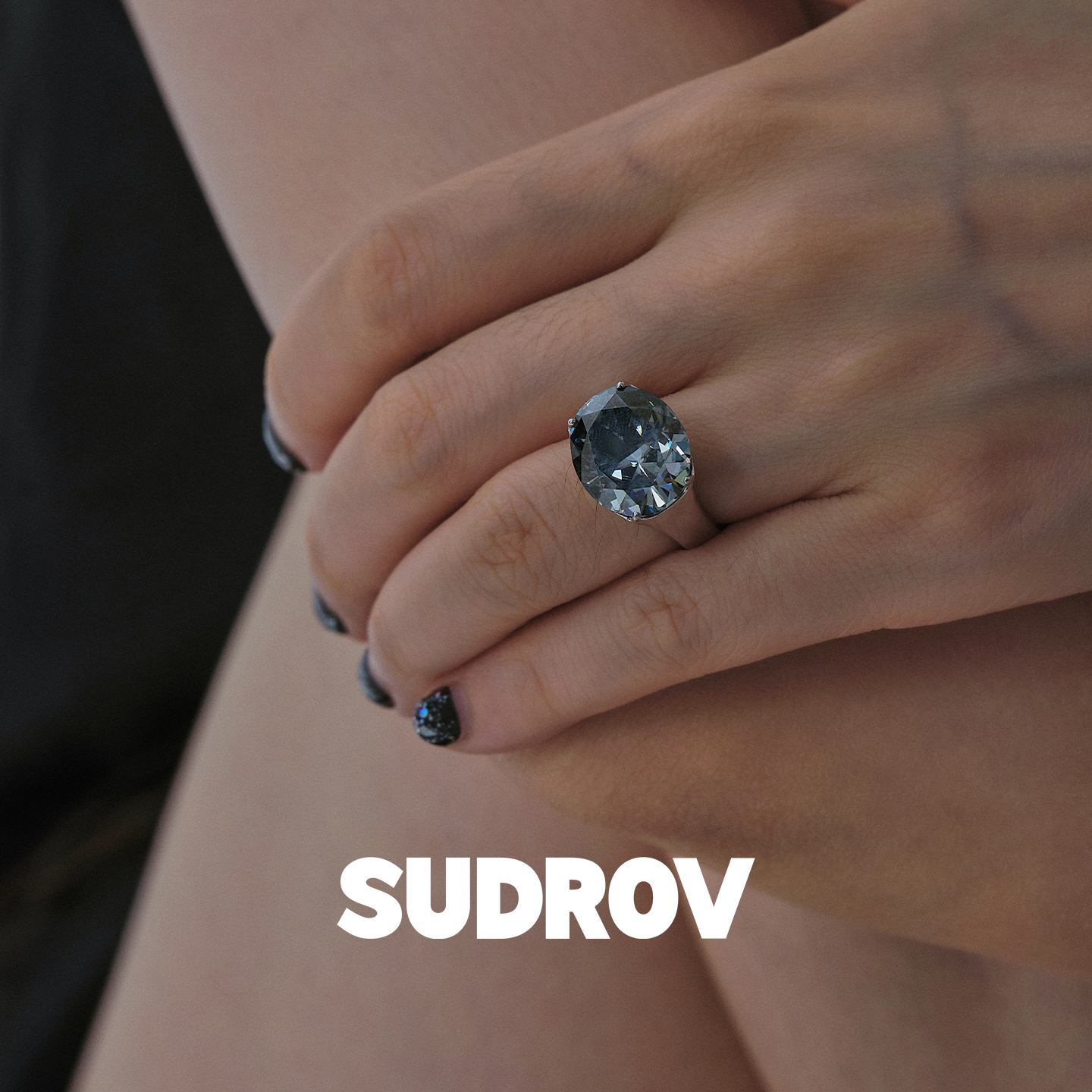 SUDROV素觉女莫桑石戒指