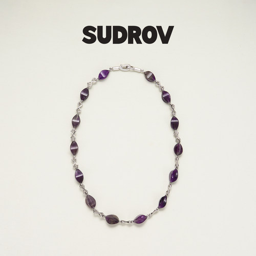 SUDROV素觉紫水晶项链锁骨链