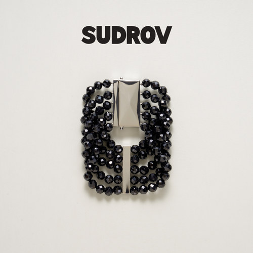 SUDROV素觉女黑色尖晶石手链