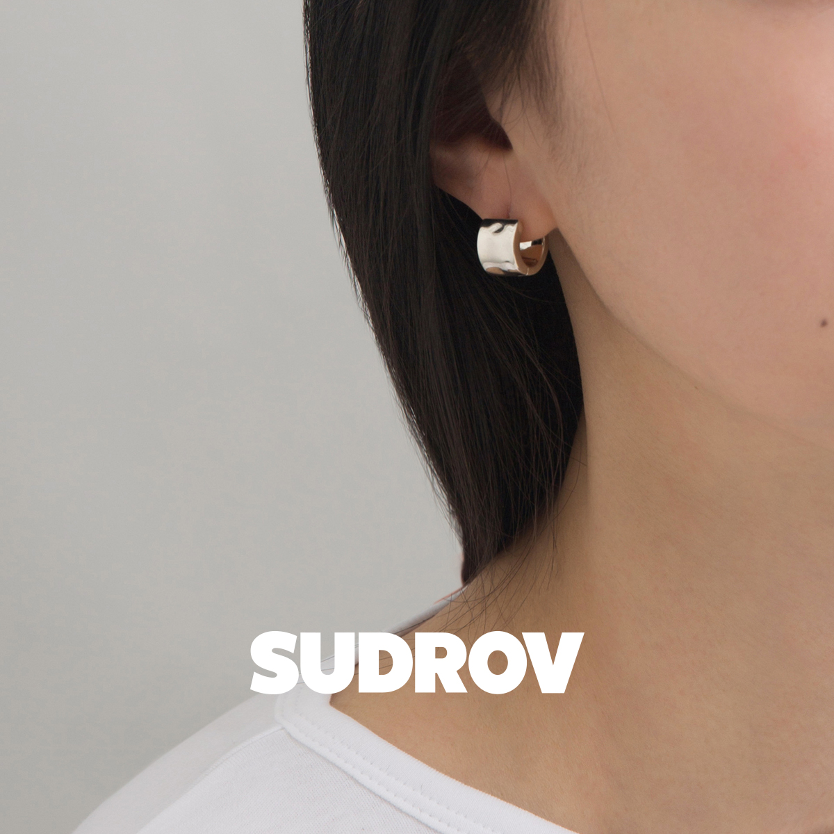 SUDROV素觉高级感925银女耳环