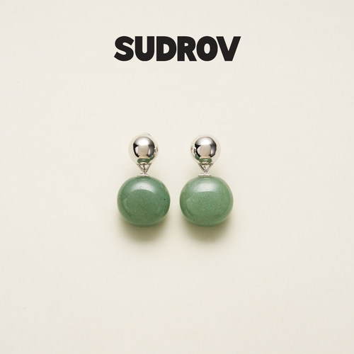 SUDROV素觉宝石系列东陵玉耳坠
