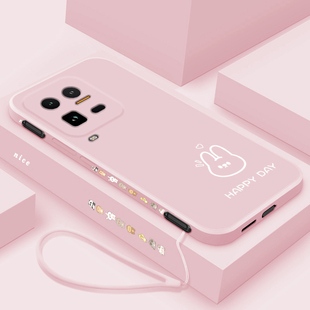 适用iqoo15ultra手机壳液态硅胶爱酷15Ultra保护套简约线条小熊小兔VIVOiQOO15超薄防摔V2546A全包高级男女款