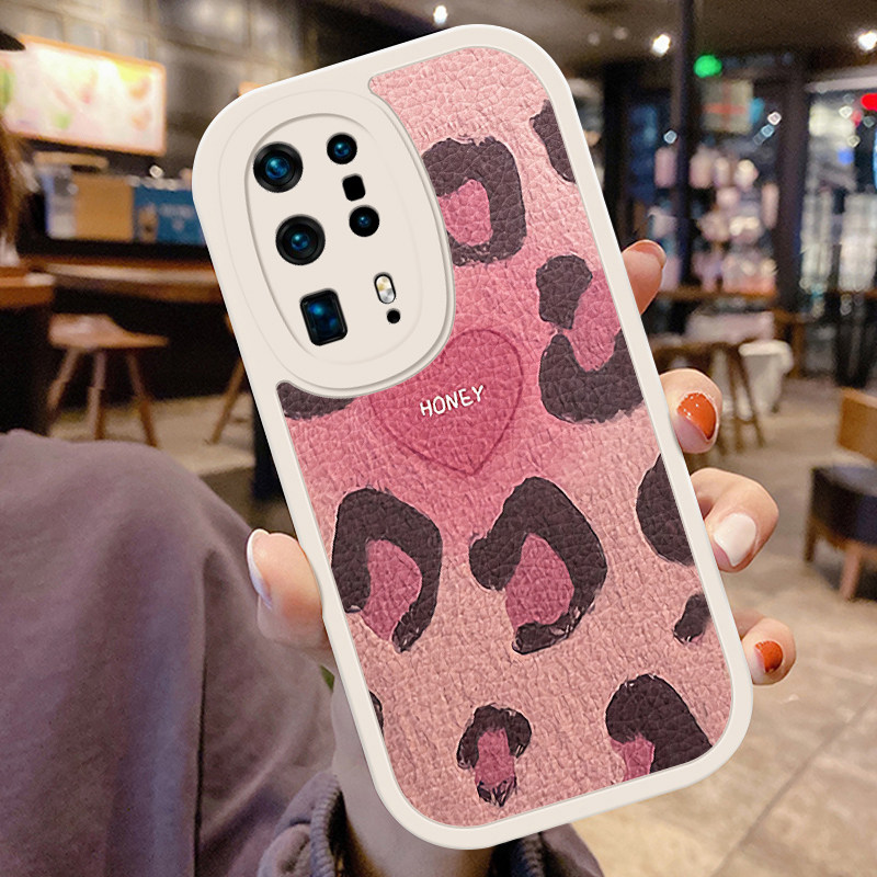 华为p40pro十手机壳豹纹爱心新款p40少女款硅胶p40pro+保护套ELS-AN00超薄P40 Pro软壳全包防摔5G可爱por外壳怎么看?