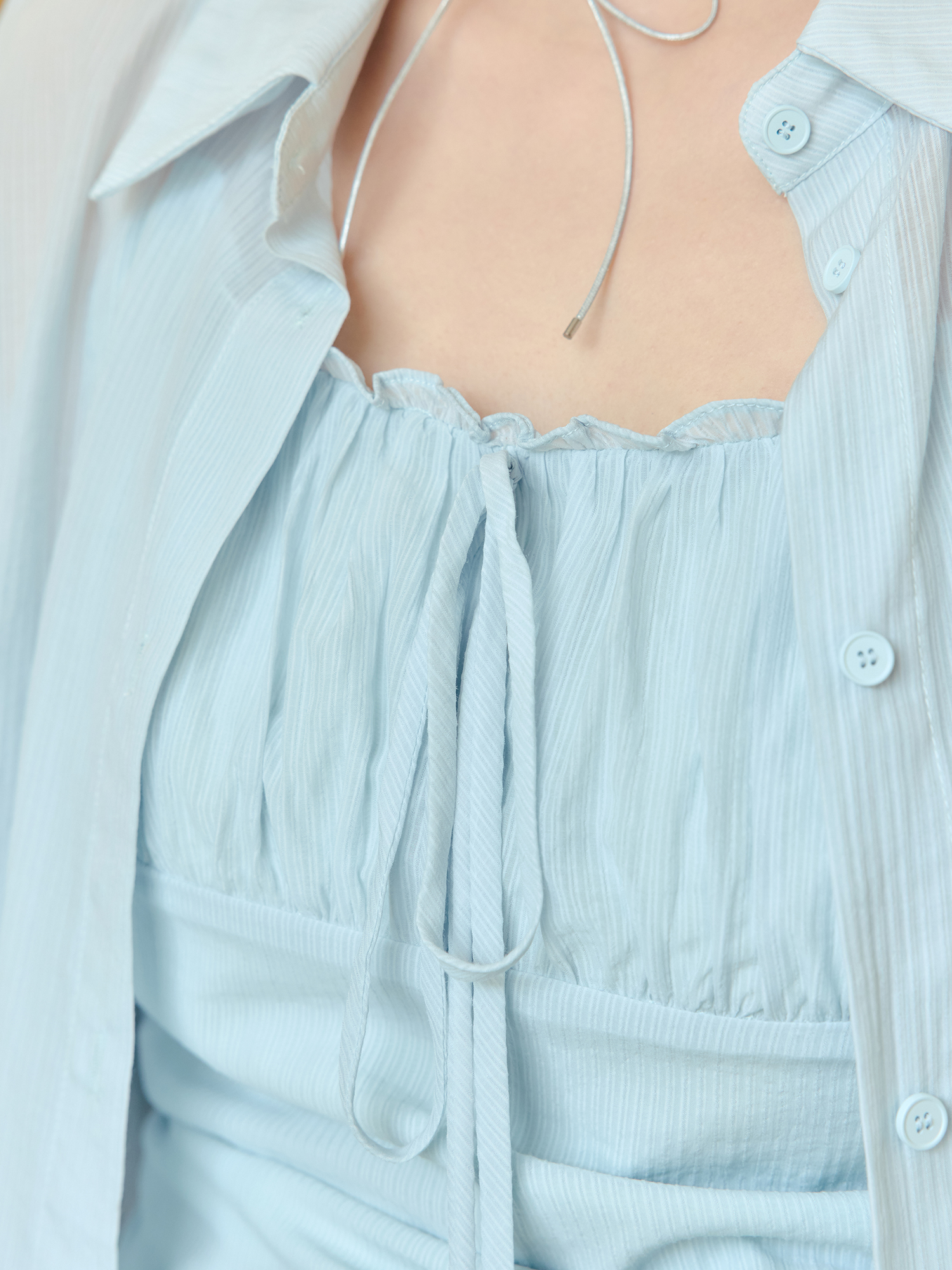 Summer Plus size Women's Plus Size mm Slim Looking Suit Gentle Style Dopamine shirt A-Line Skirt