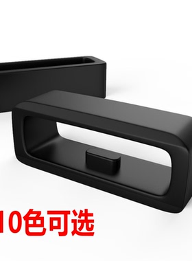 适用华为荣耀手环4/5/6/7/8/9/10表带3胶圈硅胶华为3/4pro/B3/B6/B7表环扣B10/B20表圈活动固定扣圈橡替换带