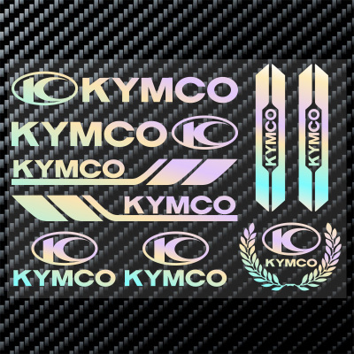 适用于光阳摩托车CT250/300踏板车防水改装贴花KYMCO赛艇反光贴纸