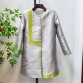 简洁百搭款 风衣外套大码 2017精品定制原创设计多色可做