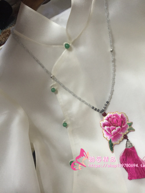夏姿陈风格 春夏复古中式改良偏襟玉扣日常款旗袍裙 多色定制