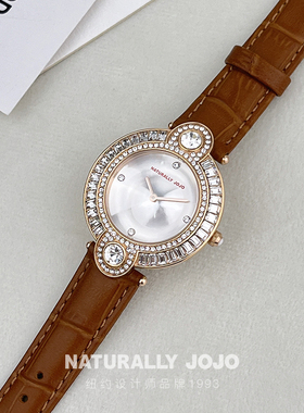 JOJO手表女时尚简约ins潮流风镶钻轻奢2026年新款防水气质腕表