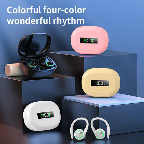 headphones跨境headsetbluetooth挂耳式运动蓝牙耳機无线耳机