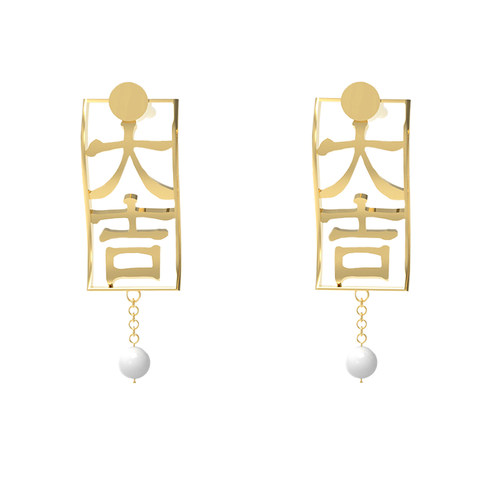 设计师珍珠耳钉CHENYIYUAN