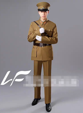 皇协军秋季汉奸伪军舞台话剧演出服影视新品影楼特务制服