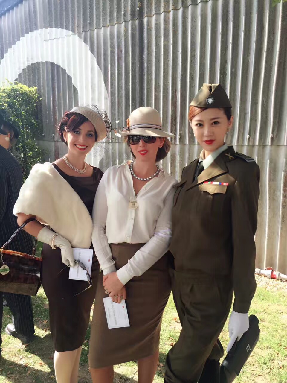 美式国军装抗战时期民国风服装女款特务舞台表演服婚纱写真剧本杀