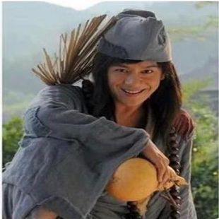 古装济公和尚服装 外套帽子葫芦扇子佛珠全套装电视剧乞丐补丁服