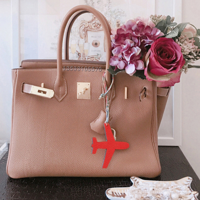 双面真皮挂饰PH飞机挂件小马铂金流苏吉普赛包女保时捷豹汽车吊坠