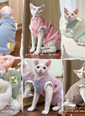 保暖无毛猫双面绒保暖加厚