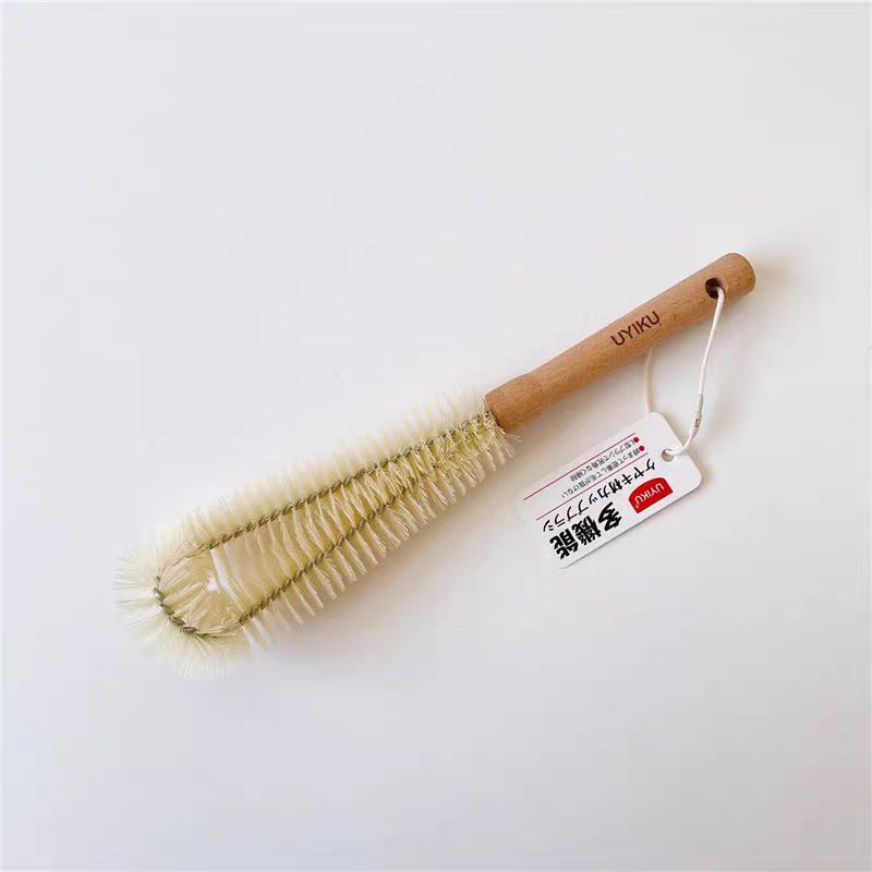 无死角清洁！多功能实木杯刷长柄杯子清洁刷子