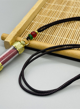 保真纯铜嘎乌盒朱砂吊坠项坠男女