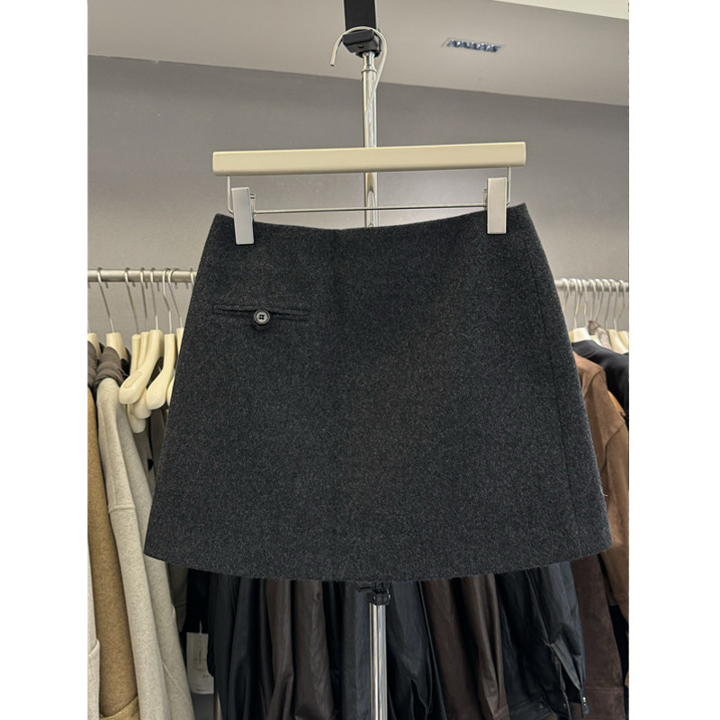2025冬季加厚毛呢短裙直筒包臀裙高腰A字裙修身显瘦半身裙减龄,女装/女士精品,半身裙,淘宝优惠券,粉丝福利购,淘宝优惠卷